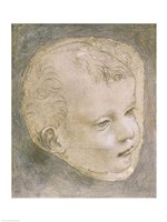 Head of a Child Fine Art Print