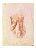 Drapery study Fine Art Print