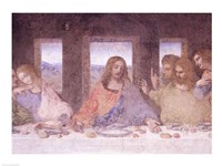The Last Supper, (post restoration) D Fine Art Print