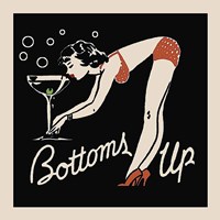 Bottoms Up - 12" x 12"