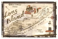 Greetings from Long Island Fine Art Print