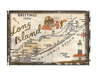 Greetings from Long Island Fine Art Print