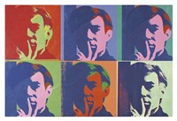 A Set of Six Self-Portraits, 1967 Fine Art Print
