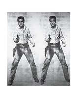 Elvis 2 Times, 1963 Fine Art Print
