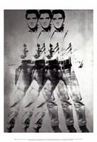 Elvis, 1963 (triple Elvis) Fine Art Print