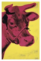 Cow, 1966 (yellow & pink) Fine Art Print