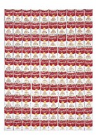 One Hundred Cans, 1962 Fine Art Print