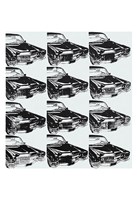 Twelve Cars, 1962 Fine Art Print