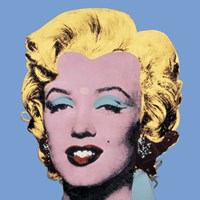Shot Blue Marilyn, 1964 by Andy Warhol, 1964 - 12" x 12"