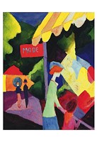 Fashion Store Window Fine Art Print