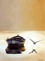 Sunset in the Pier Fine Art Print