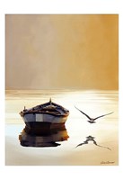 Sunset in the Pier Fine Art Print