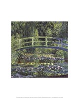Water Lily Pond (blue), 1899 by Claude Monet, 1899 - 11" x 14"