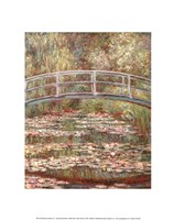 Water Lily Pond, 1899 by Claude Monet, 1899 - 11" x 14"