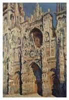 The Portal and the Tour d’Albane in the Sunlight, 1984 Fine Art Print