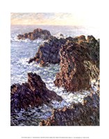Rock Points at Belle-Ile, 1886 Fine Art Print