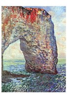 The Manneporte near Etretat, 1886 Fine Art Print