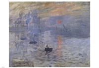 Impression, Sunrise by Claude Monet - various sizes