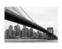 Manhattan from Brooklyn (b/w) Fine Art Print