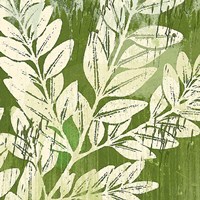 Meadow Leaves Framed Print