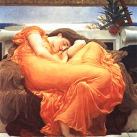 Flaming June by Frederic Leighton - 12" x 12" - $12.99
