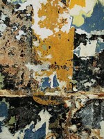 Black & Gold Layers Fine Art Print