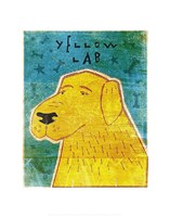 Lab (yellow) Fine Art Print