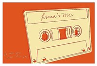 Lunastrella Mix Tape Fine Art Print