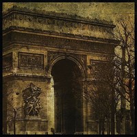 Arc de Triomphe by John W. Golden - 12" x 12"