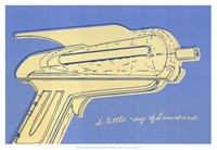 Lunastrella Raygun No. 2 Framed Print