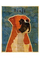 Boxer by John W. Golden - 13" x 19", FulcrumGallery.com brand