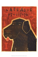 Lab (black) Fine Art Print