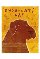 Lab (chocolate) Fine Art Print