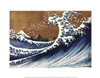 Big Wave (from 100 views of Mt. Fuji) Fine Art Print