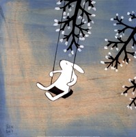 Follow Your Heart- Swinging Quietly Fine Art Print