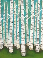 Summer Birches by Lisa Congdon - 27" x 36" - $32.49
