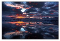 Icelandic Sunset Fine Art Print