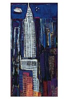 New York Skyline by Mark Gleberzon - 13" x 19"