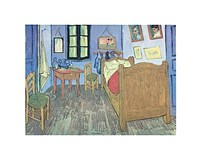 Bedroom at Arles Fine Art Print