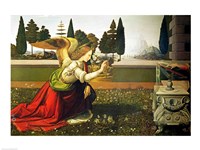 Angel Gabriel, from the Annunciation, 1472-75 Fine Art Print