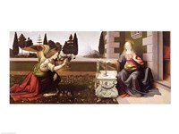 Annunciation, 1472-75 Fine Art Print