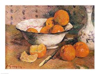 Still life with Oranges, 1881 Fine Art Print