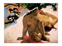 Aha oe Feii  (Are You Jealous), 1892 by Paul Gauguin, 1892 - various sizes