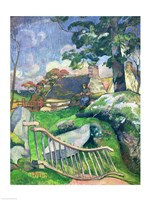 The Wooden Gate by Paul Gauguin - various sizes