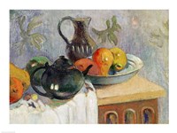 Teiera, Brocca e Frutta, 1899 Fine Art Print
