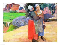 Breton Peasants, 1894 Fine Art Print
