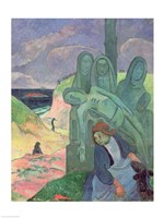 The Green Christ Fine Art Print