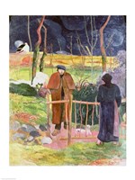 Bonjour, Monsieur Gauguin, 1889 Fine Art Print