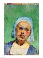 Head of a Breton Fine Art Print