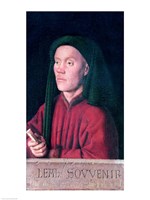 Portrait of a Young Man, 1432 Fine Art Print